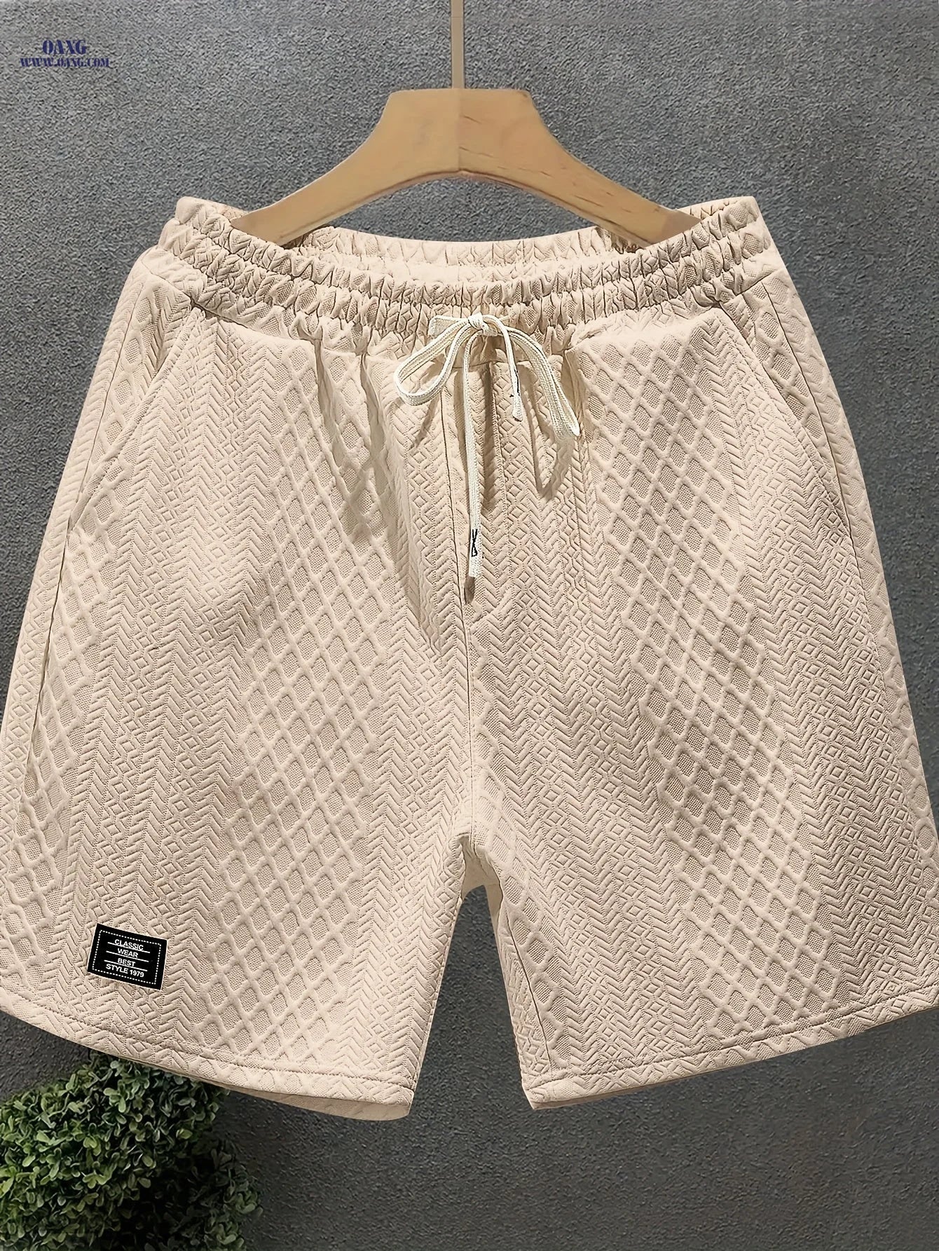 Summer Casual Shorts for Men - Breathable, Elastic, Drawstring Design