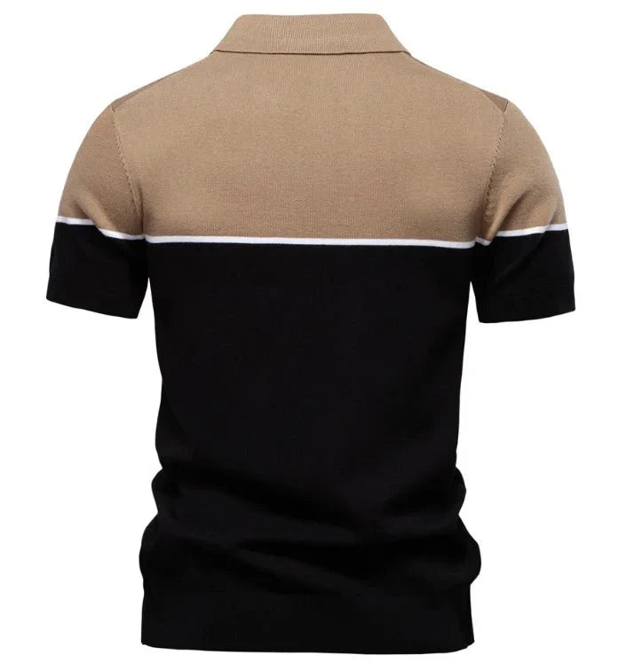 Summer New Men's Short Sleeve Jersey Solid Blank Anti-Pilling Casual for Shirt